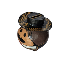 Cargar imagen en el visor de la galería, Alcancia charrito de Jalisco elaborado con papel maché