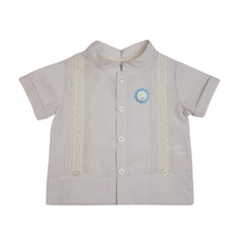 Cargar imagen en el visor de la galería, Guayabera Panhi Muibatsi de niño, hecha a mano