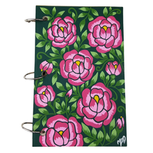 Cargar imagen en el visor de la galería, Libreta chica de papel maché, elaborada y pintada a mano