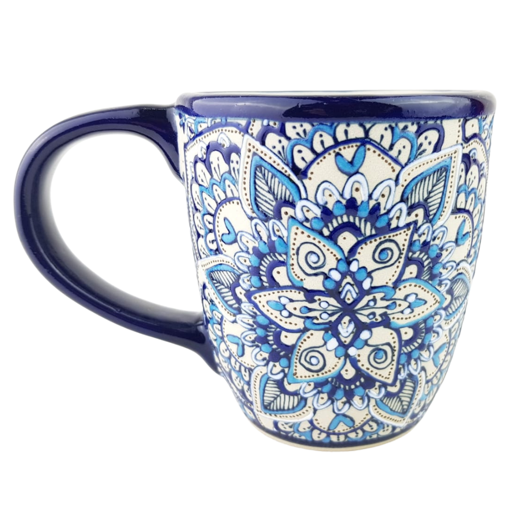 Taza orejona de cerámica de alta temperatura Servín