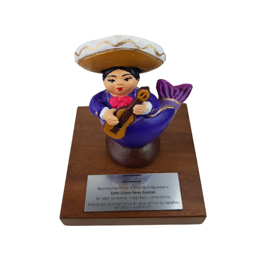 Trofeo Sirena Mariachi Barro | Tradición Mexicana