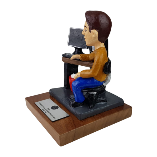 Trofeo Programador en Barro | Tradición Mexicana