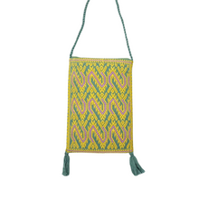 Cargar imagen en el visor de la galería, Bolsa para celular tejida en telar de cintura en Larráinzar