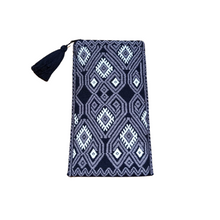 Cargar imagen en el visor de la galería, Bolsa para lentes de algodón tejida en telar de cintura en Larráinzar