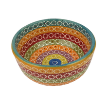 Cargar imagen en el visor de la galería, Plato para postre, de barro capulineado, moldeado y decorado a mano