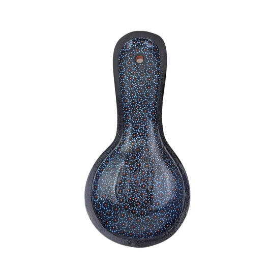 Porta cuchara de barro capulineado