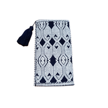 Cargar imagen en el visor de la galería, Bolsa para lentes de algodón tejida en telar de cintura en Larráinzar