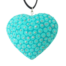 Cargar imagen en el visor de la galería, Dije con forma de corazón, elaborado con de copal, en Oaxaca