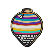 Cargar imagen en el visor de la galería, Imán de papel maché pintado a mano