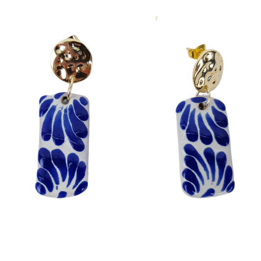 Juego de bisutería de técnica talavera, Jasiel