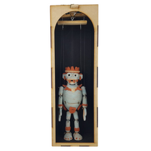 Cargar imagen en el visor de la galería, Títere de barro del dios prehispánico de la lluvia Tlaloc, deidad Azteca