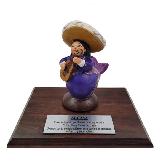 Trofeo Sirena Mariachi Barro | Tradición Mexicana