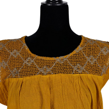 Cargar imagen en el visor de la galería, Vestido fresco de manta teñida unitalla