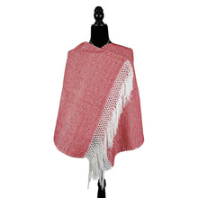 Cargar imagen en el visor de la galería, Rebozo mexicano de rombos elaborado con hilo de algodón