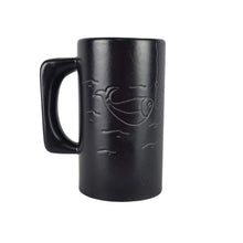 Cargar imagen en el visor de la galería, Taza alta de alta temperatura decorada con patrones lineales