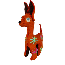 Cargar imagen en el visor de la galería, Animalito de lana, peluche perro chihuahua artesanal bordado a mano en Chiapas