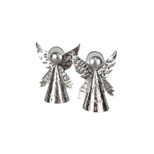 Cargar imagen en el visor de la galería, Ángel de hojalata, figura decorativa tamaño miniatura