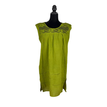 Cargar imagen en el visor de la galería, Vestido fresco de manta teñida unitalla