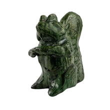 Cargar imagen en el visor de la galería, Ardillita mini decorada con la técnica de barro vidriado