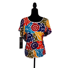 Cargar imagen en el visor de la galería, Blusa grande de gala mazateca, bordado relleno de Jalapa de Díaz