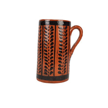 Cargar imagen en el visor de la galería, Taza alargada decorada con flores