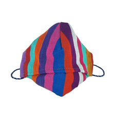 Cargar imagen en el visor de la galería, Cubreboca de telar chiapaneco sin resorte, cómodo, ideal para utilizarlo por periodos prolongados
