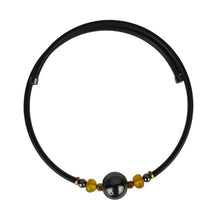 Cargar imagen en el visor de la galería, Pulso o pulsera de caucho con piedra natural