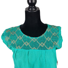 Cargar imagen en el visor de la galería, Vestido fresco de manta teñida unitalla