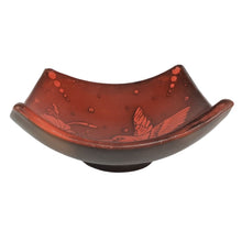 Cargar imagen en el visor de la galería, Plato botanero decorado con colibrí y flores