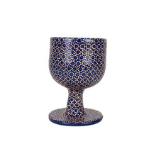 Cargar imagen en el visor de la galería, Copa de barro capulineado moldeada y decorada a mano