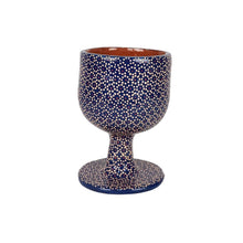 Cargar imagen en el visor de la galería, Copa de barro capulineado moldeada y decorada a mano