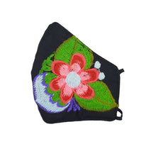 Cargar imagen en el visor de la galería, Cubreboca bordado chiapaneco, colorido y tradicional