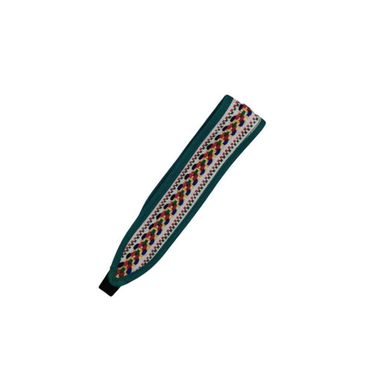 Diadema de algodón, tejida en telar de cintura en Santo Tomás Jalieza Oaxaca