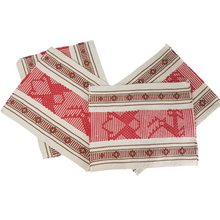 Cargar imagen en el visor de la galería, Juego de 4 mantelitos individuales de telar de cintura Jalieza