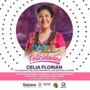 Restaurante de Oaxaca gana premio al Mejor Restaurante Auténtico y Artesanal: Francia