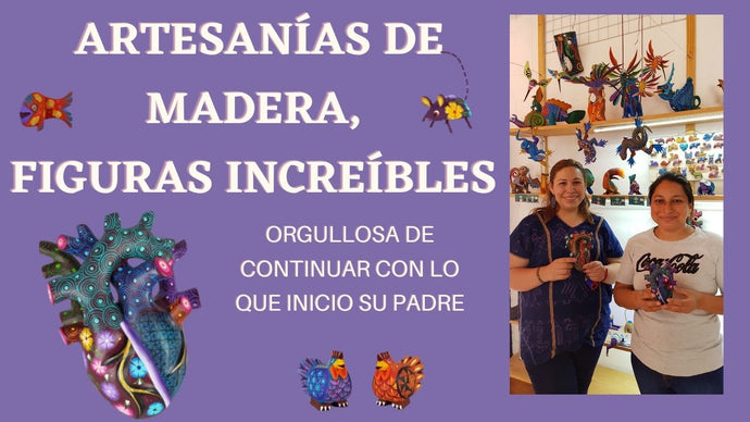 Tonas y Nahuales, Artesanías Increíbles Talladas en Madera (Alebrije Oaxaqueño)
