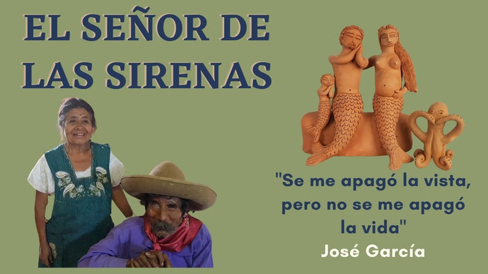 El señor de las Sirenas, figuras de barro Oaxaqueñas