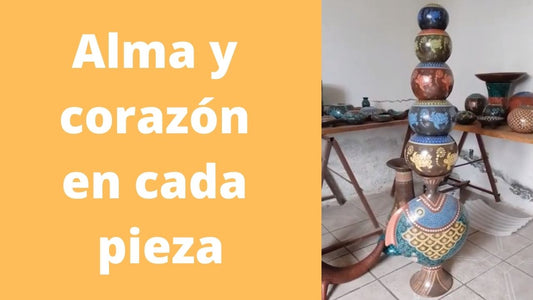 Barro al negativo, artesanías de Zinapécuaro Michoacán