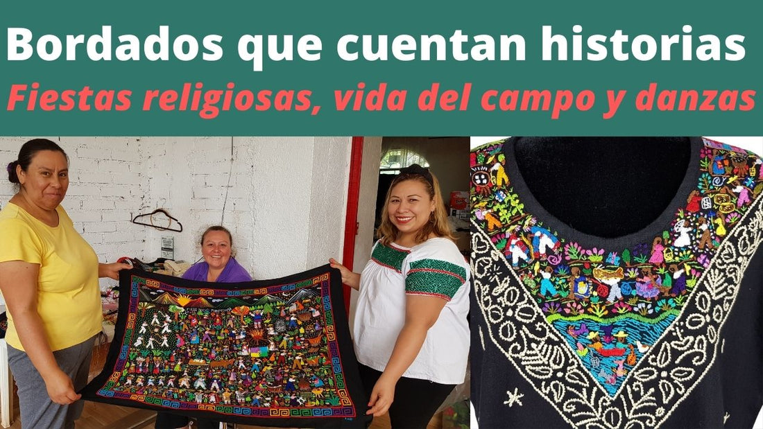 Increíbles Bordados de Santa Cruz, bordados que cuentan historias