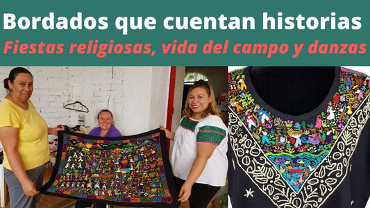 Increíbles Bordados de Santa Cruz, bordados que cuentan historias