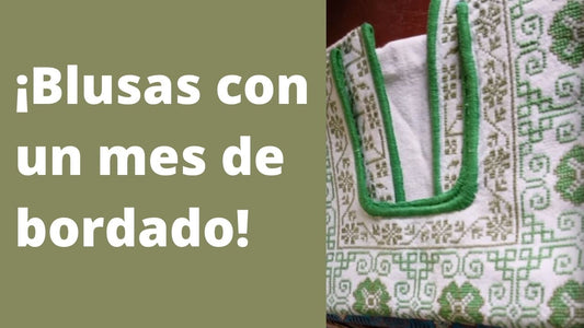 Blusa Purépecha, Huanengos bordados en Zipiajo