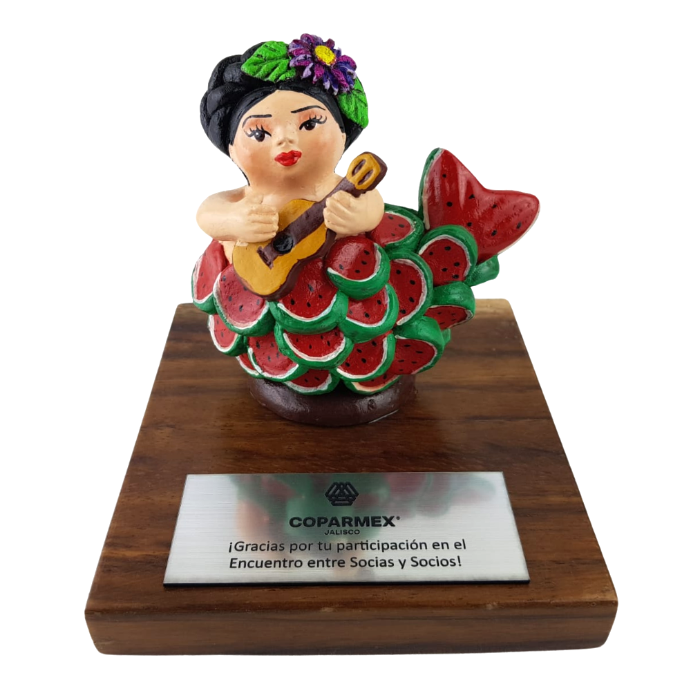 Trofeo Sirena Sandía Barro Jalisco | Tradición Mexicana