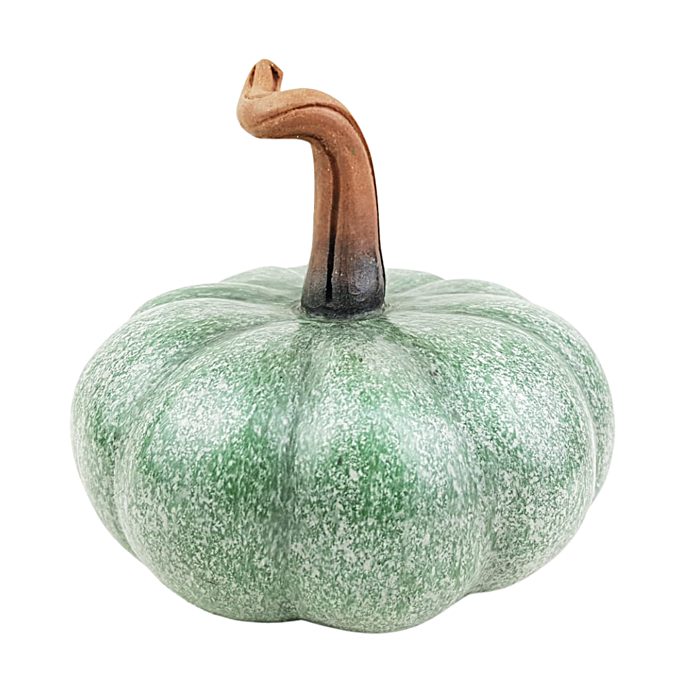 Calabaza barro bruñido