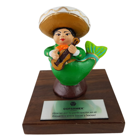 Trofeo Sirena Mariachi Barro | Tradición Mexicana