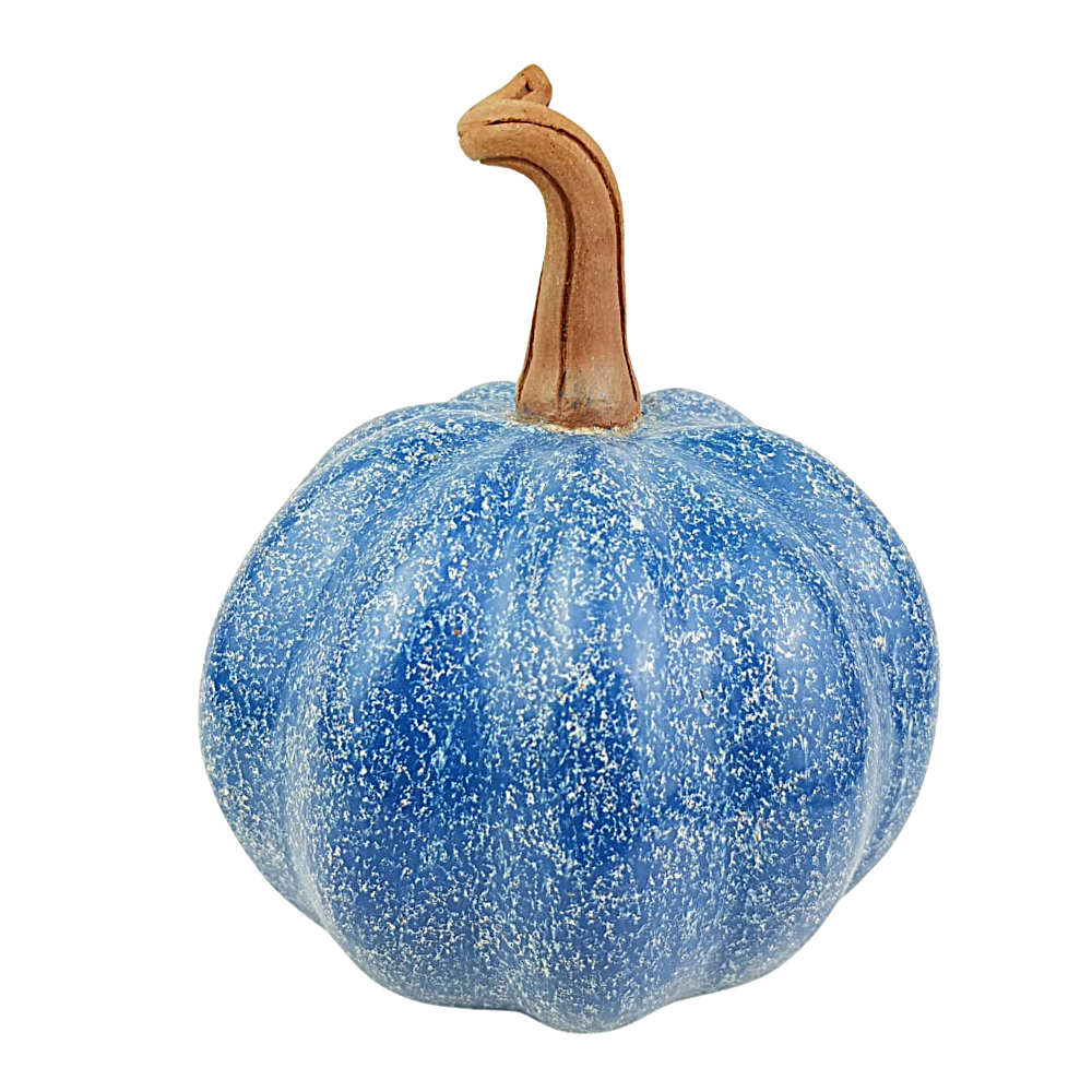 Calabaza barro bruñido