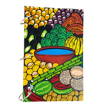 Cargar imagen en el visor de la galería, Libreta chica de papel maché, elaborada y pintada a mano
