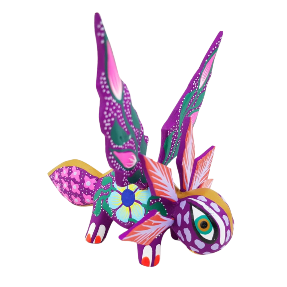 Alebrije Ajolote Mediano Copal Oax. | Pieza de Colección