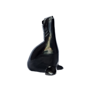 Figura de piedra obsidiana tallada a mano de Magdalena, Jalisco