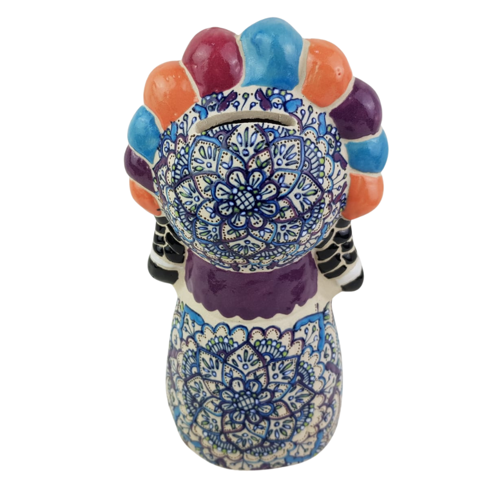 Alcancía muñeca Lele de Cerámica Servín