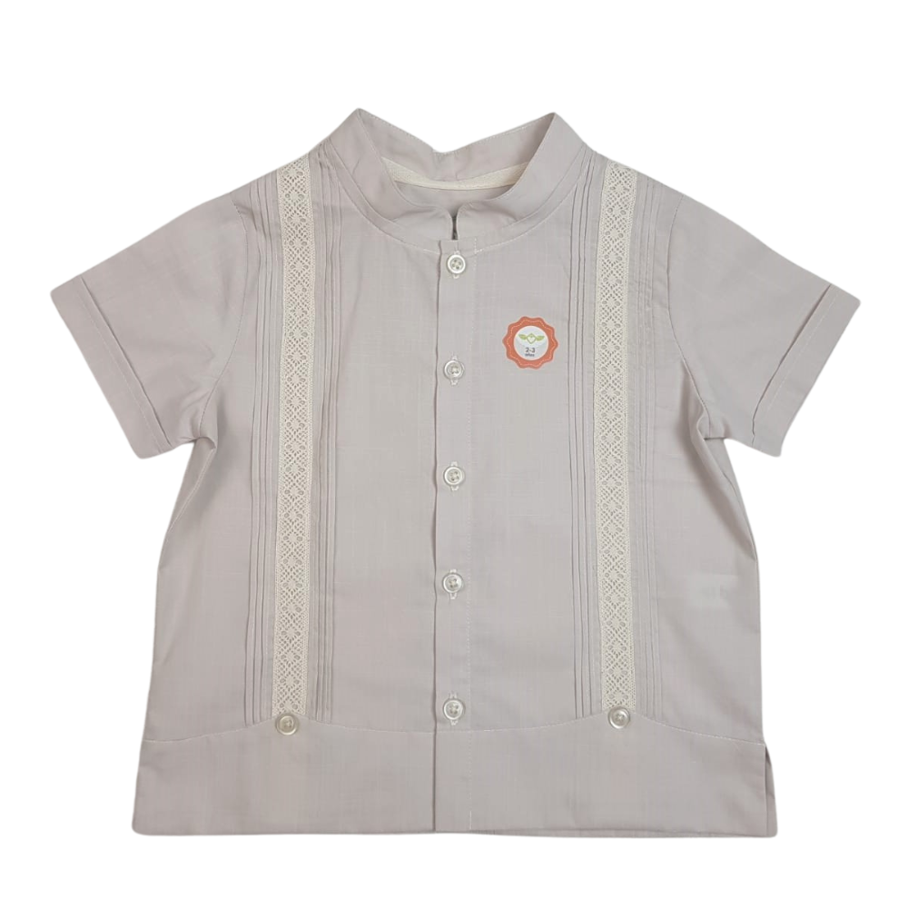 Guayabera Panhi Muibatsi de niño, hecha a mano